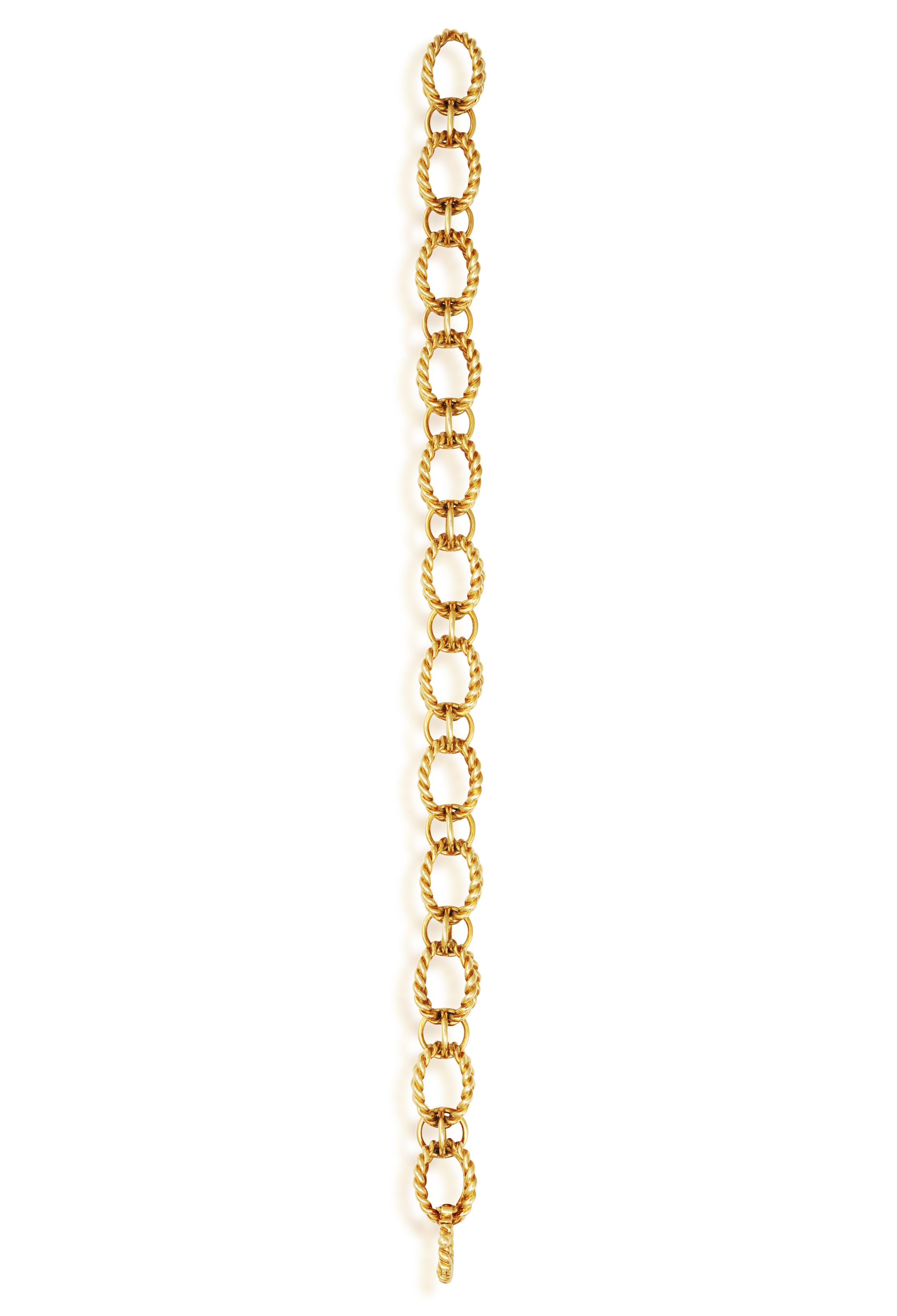 AN 18K GOLD 'CIRCLE ROPE' BRACELET, DESIGNED BY SCHLUMBERGER, FOR TIFFANY & CO. Designed as a series - Image 2 of 3
