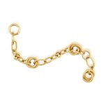 A GOLD BRACELET, BY POMELLATO The fancy polished and brushed gold links, in 18K gold, signed