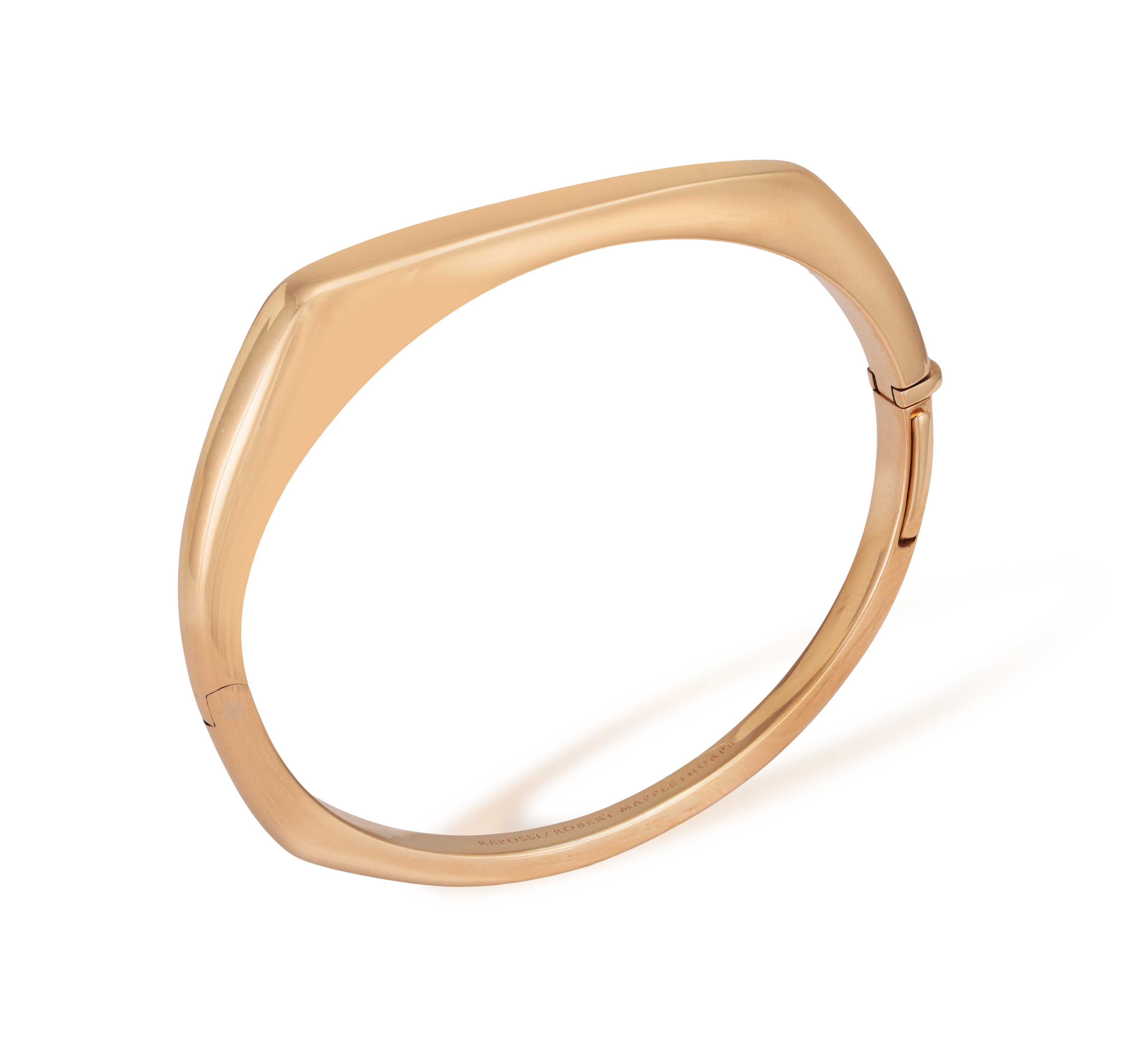 A GOLD 'ROBERT MAPPLETHORPE' BANGLE, DESIGNED BY GAIA REPOSSI, FOR REPOSSI Limited Edition,