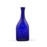 VASE A blue vintage glass vase by Carlo Nason for Moretti & Nason. c. 1960. 29.5cm(h)