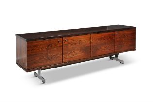 ROBIN DAY (1913 - 2000) A rosewood sideboard by Robin Day. UK, c.1960. 214 x 46 x 72.5cm(h)