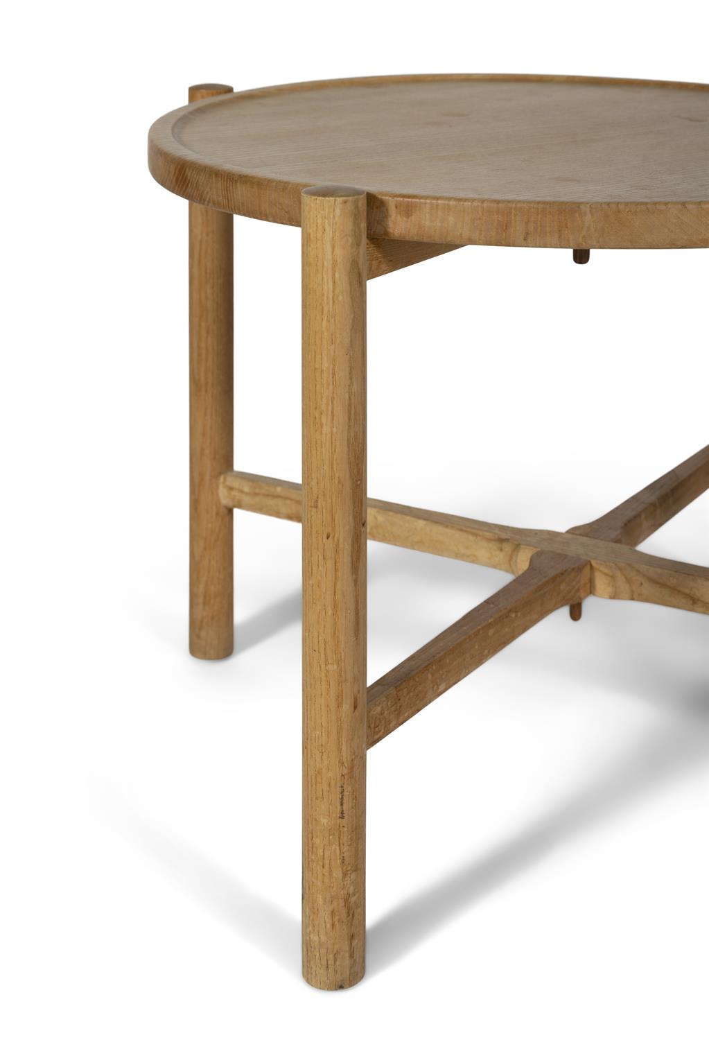 HANS WEGNER (1914-2007) An oak circular coffee table by Hans Wagner. 70 x 70 x 48cm(h) - Image 4 of 6