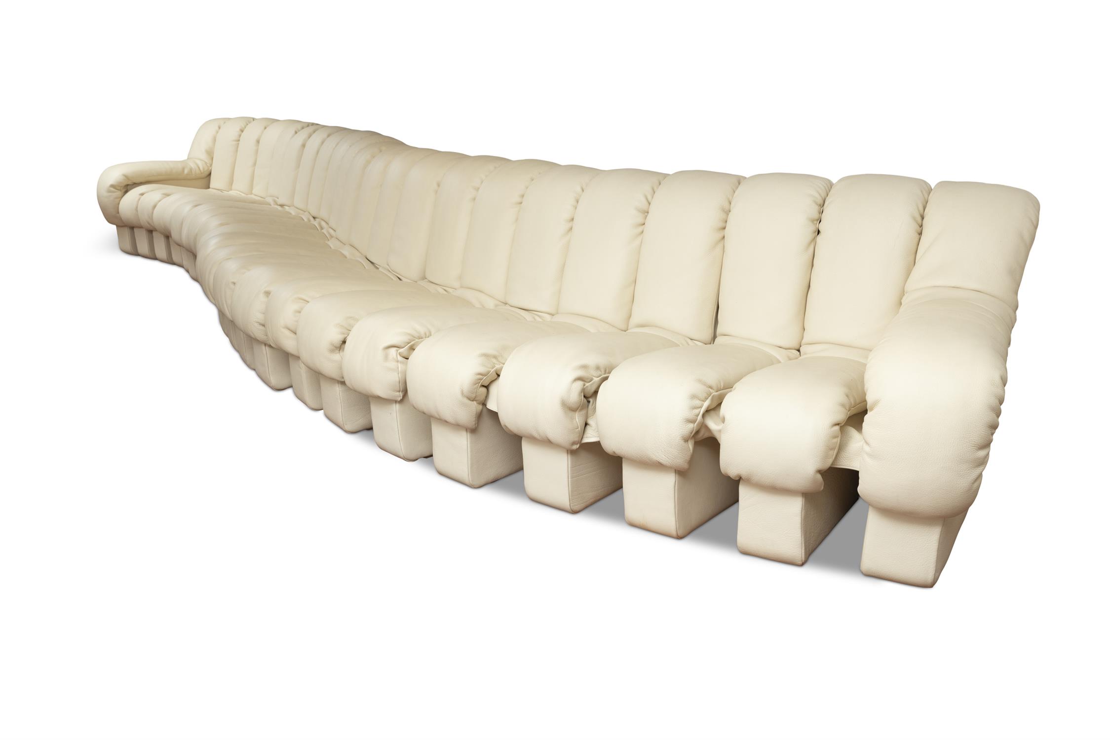 DE SEDE DS-600 modular sofa designed by Eleanora Peduzzi-Riva, Ueli Berger, Klaus Vogt and Heinz - Image 8 of 18