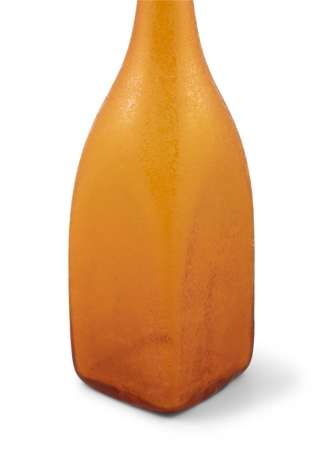 VASE An orange vintage glass vase by Carlo Nason for Moretti & Nason. Italy, c.1960. 45cm(h) - Image 4 of 4