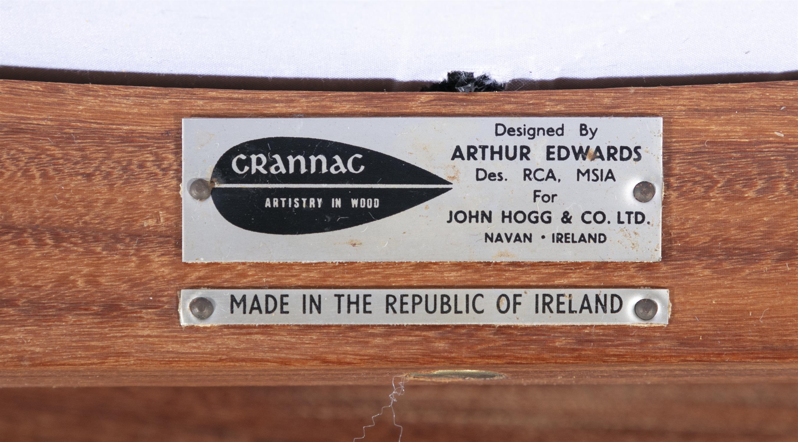 CRANNAC CHAIRS A set of six Crannac chairs with maker's label. Ireland, c.1960. 52 x 47 x 76. - Image 6 of 6