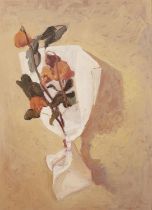 CARLO QUAGLIA (1903 - 1970) Untitled Oil on board, 47 x 33.5cm Signed indistinctly; signed