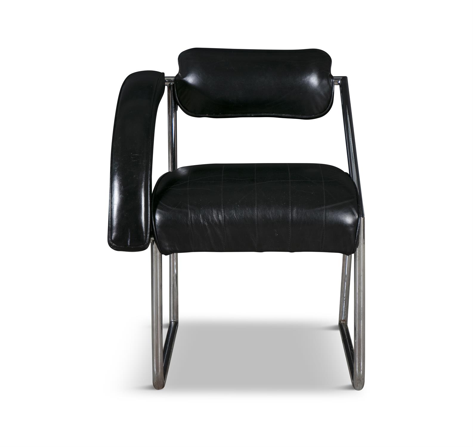 EILEEN GRAY (1878 - 1976) 'Non-Conformist' armchair by Eileen Gray. c.1973. 77 x 58 x 60cm(h); - Image 2 of 4