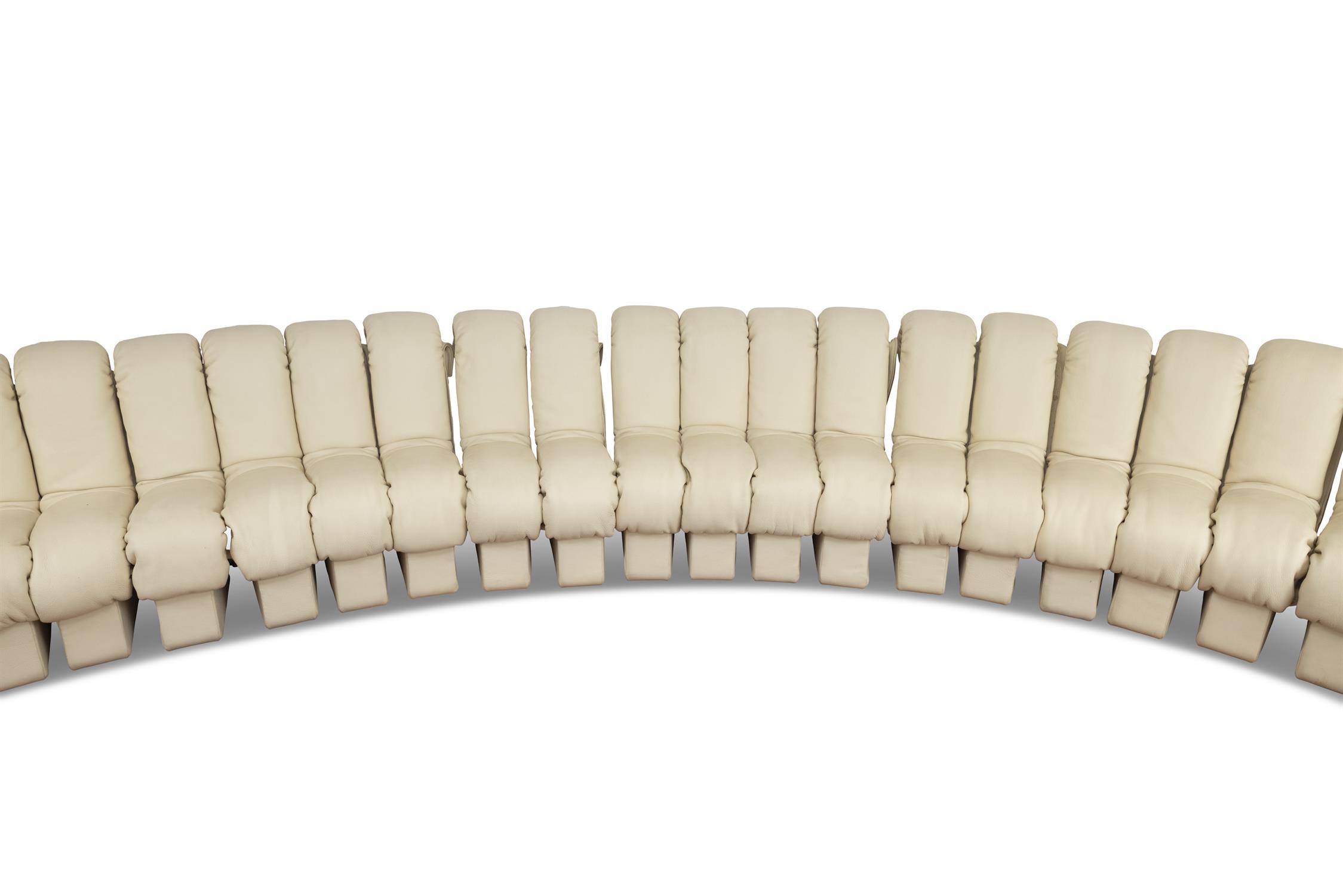 DE SEDE DS-600 modular sofa designed by Eleanora Peduzzi-Riva, Ueli Berger, Klaus Vogt and Heinz - Image 6 of 18