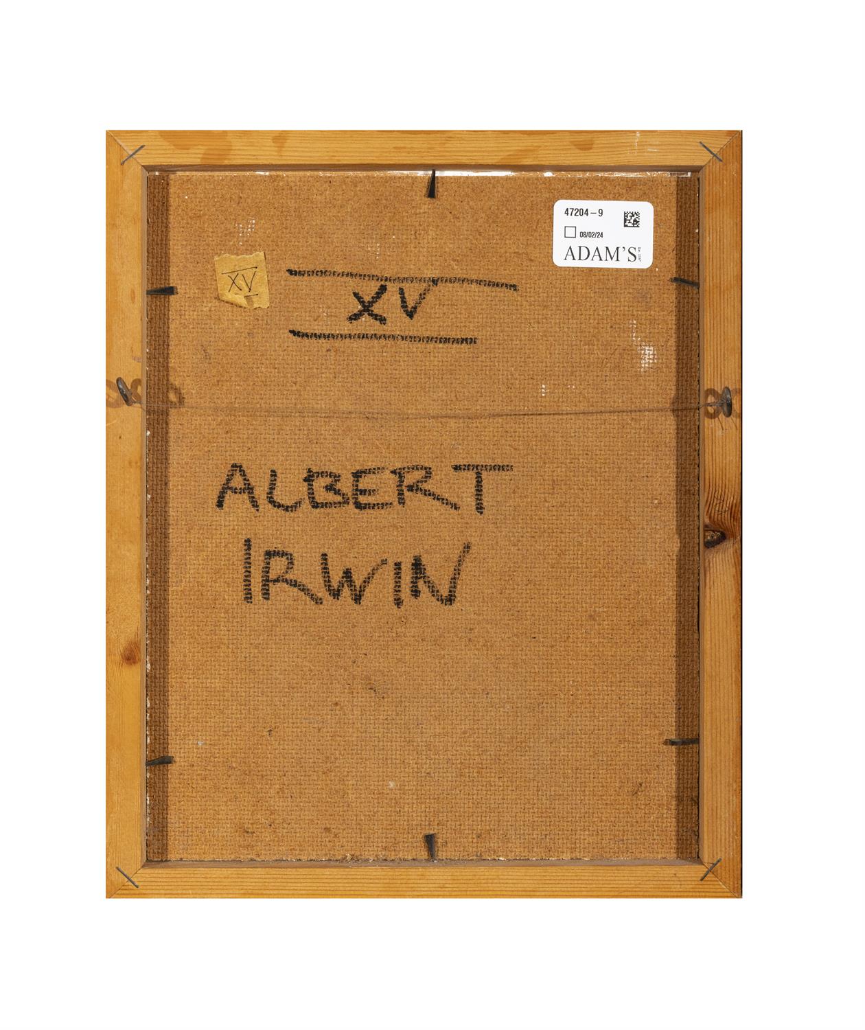 ALBERT IRVIN RA (1922 - 2015) XV Mixed media on paper, 20 x 15cm Signed and inscribed verso - Image 4 of 4