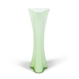 VASE A vintage green glass vase. Italy, 46cm(h)