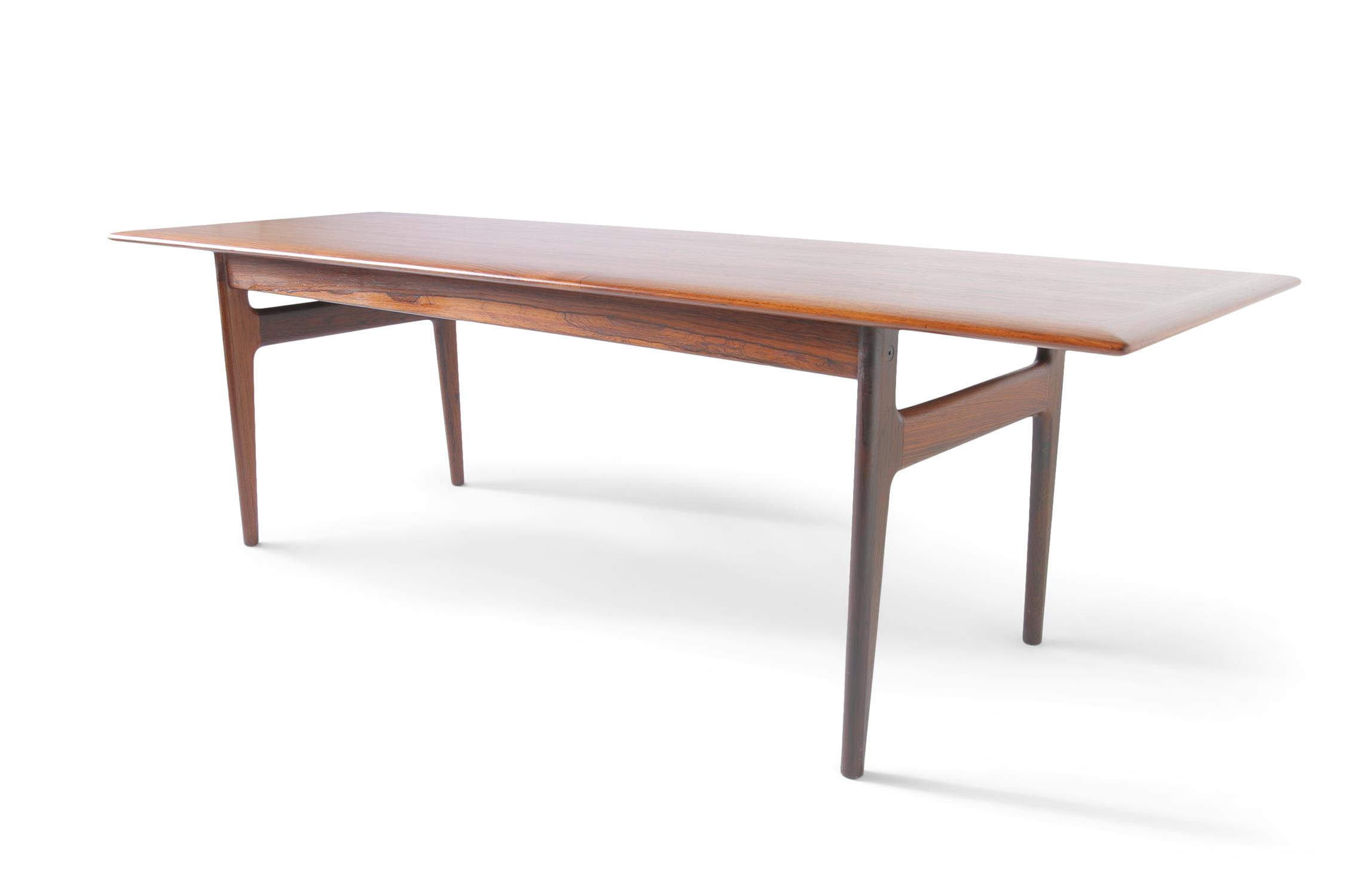 JOHANNES ANDERSEN A rosewood coffee table by Johannes Andersen for CFC. Silkeborg, Denmark, c.1960. - Image 2 of 7