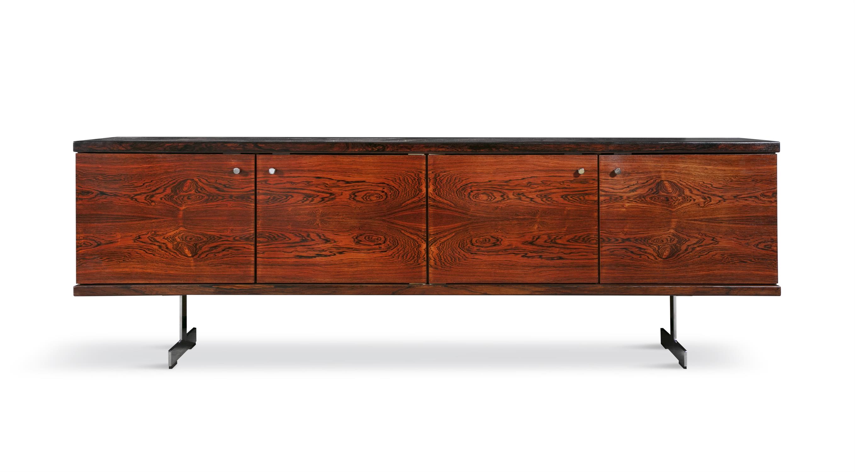 ROBIN DAY (1913 - 2000) A rosewood sideboard by Robin Day. UK, c.1960. 214 x 46 x 72.5cm(h) - Image 2 of 5