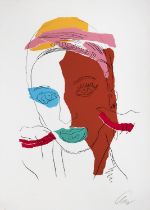 ANDY WARHOL (1928 - 1978) Ladies and Gentlemen Screenprint, 1975, 99.5 x 70cm Signed with