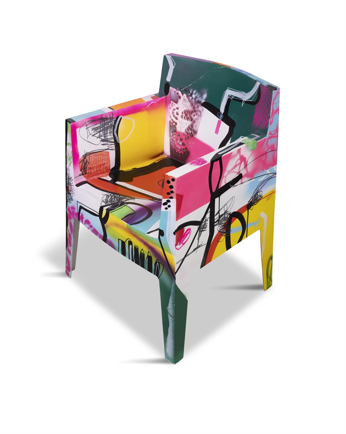 ***Withdrawn***JACK SORO X PHILIPPE STARCK An armchair designed by Philippe Starck for Driad - Image 2 of 5