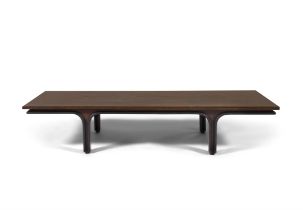 GIANFRANCO FRATTINI (1926 - 2004) A rosewood rectangular coffee table by Gianfranco Frattini for