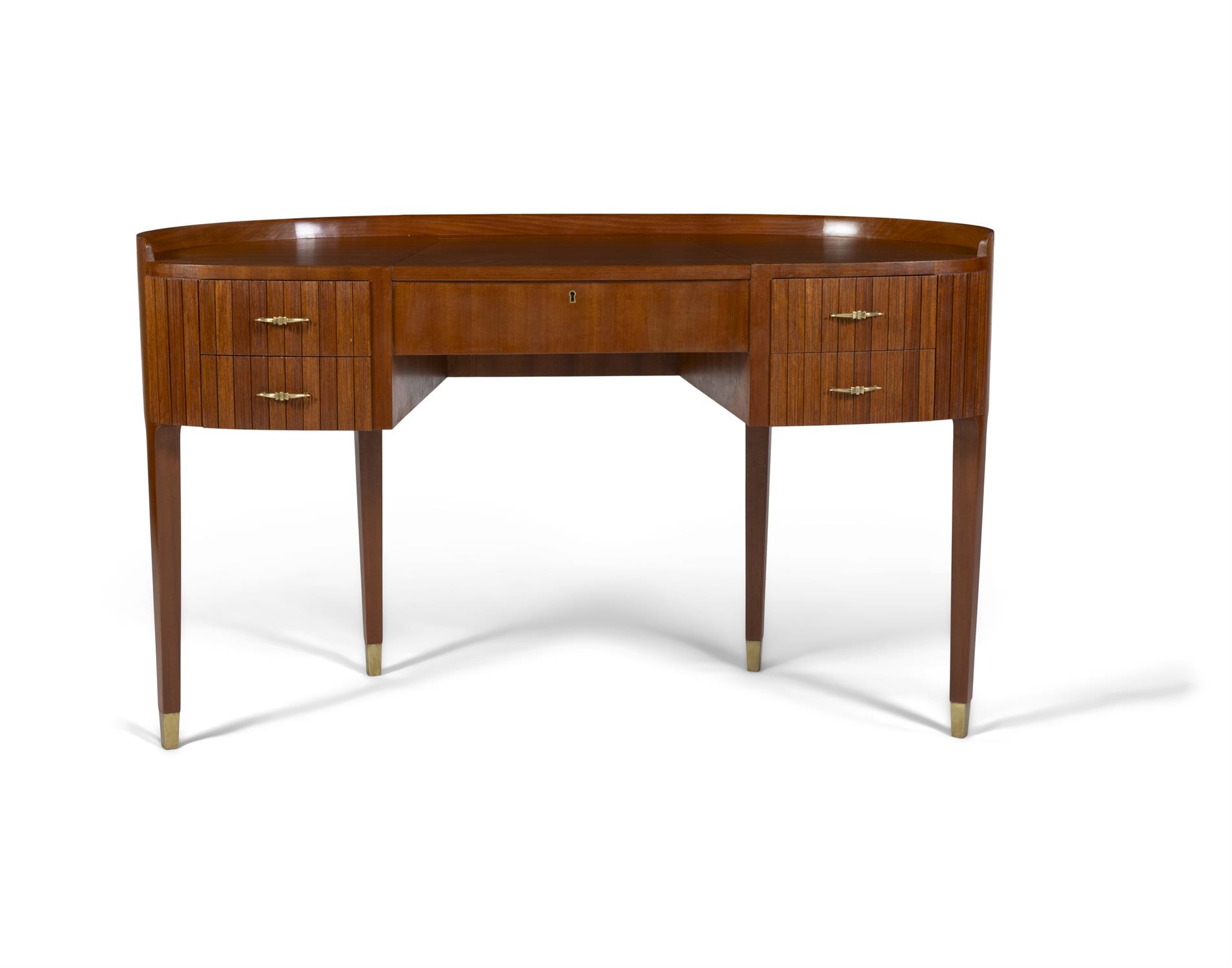 PAOLO BUFFA (1903 - 1970) A mahogany dressing table by Paolo Buffa for Ducrot with maple interior - Image 3 of 10