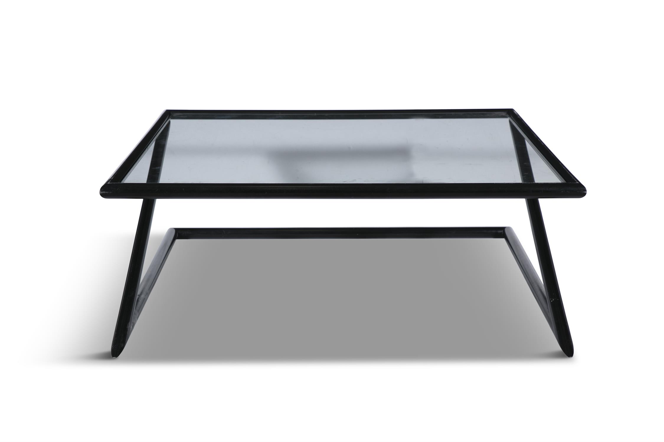 HARVINK Model Z coffee table by Harvink. c.1980. 97 x 97 x 37cm(h) - Image 2 of 3