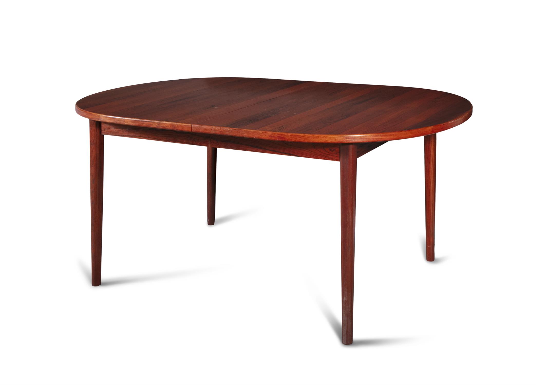 SAX A rosewood extending dining table, with 2 leaves. Denmark, c.1960. 101 x 155/210/265 x 75cm(h) - Image 2 of 5