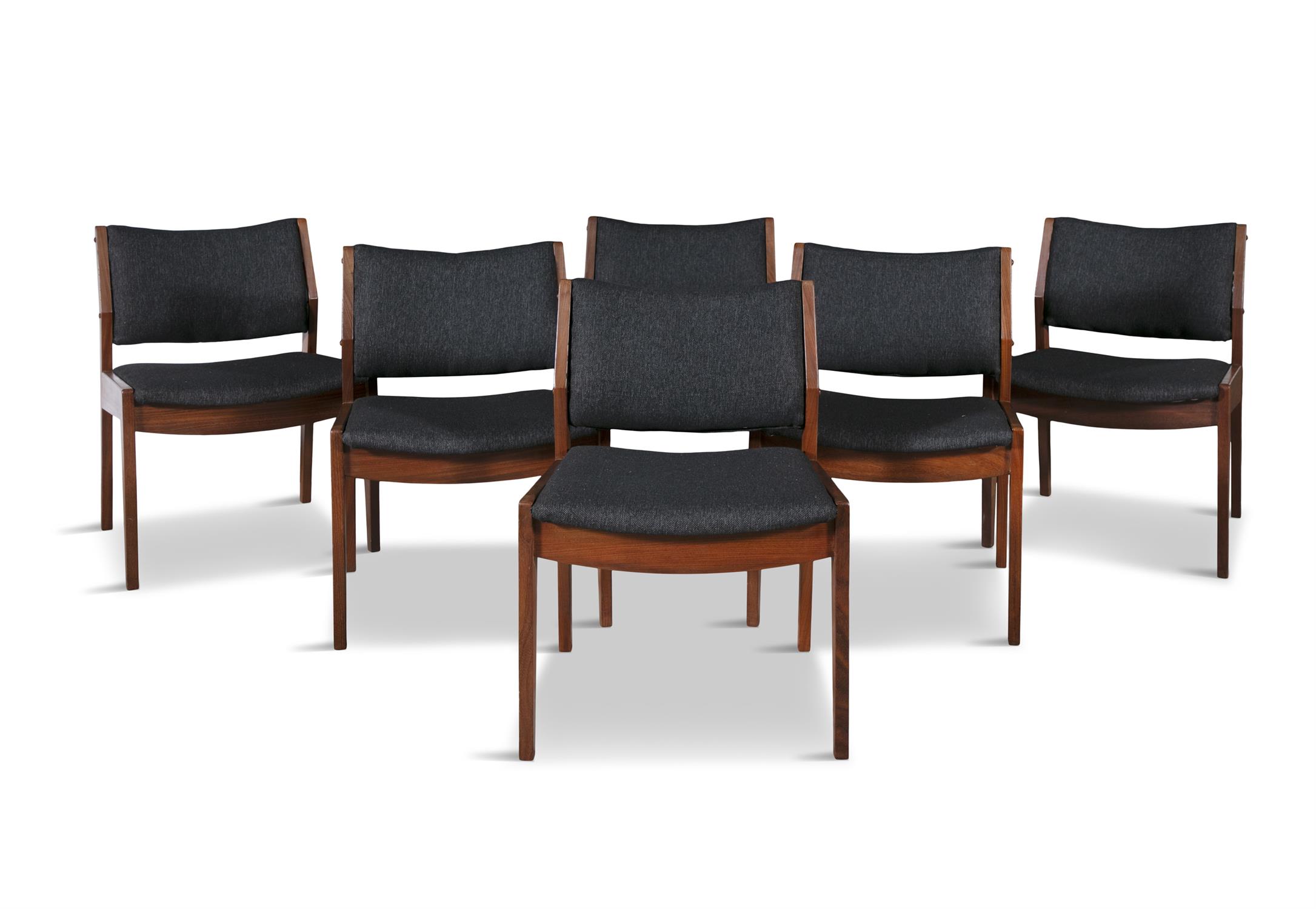 CRANNAC CHAIRS A set of six Crannac chairs with maker's label. Ireland, c.1960. 52 x 47 x 76.