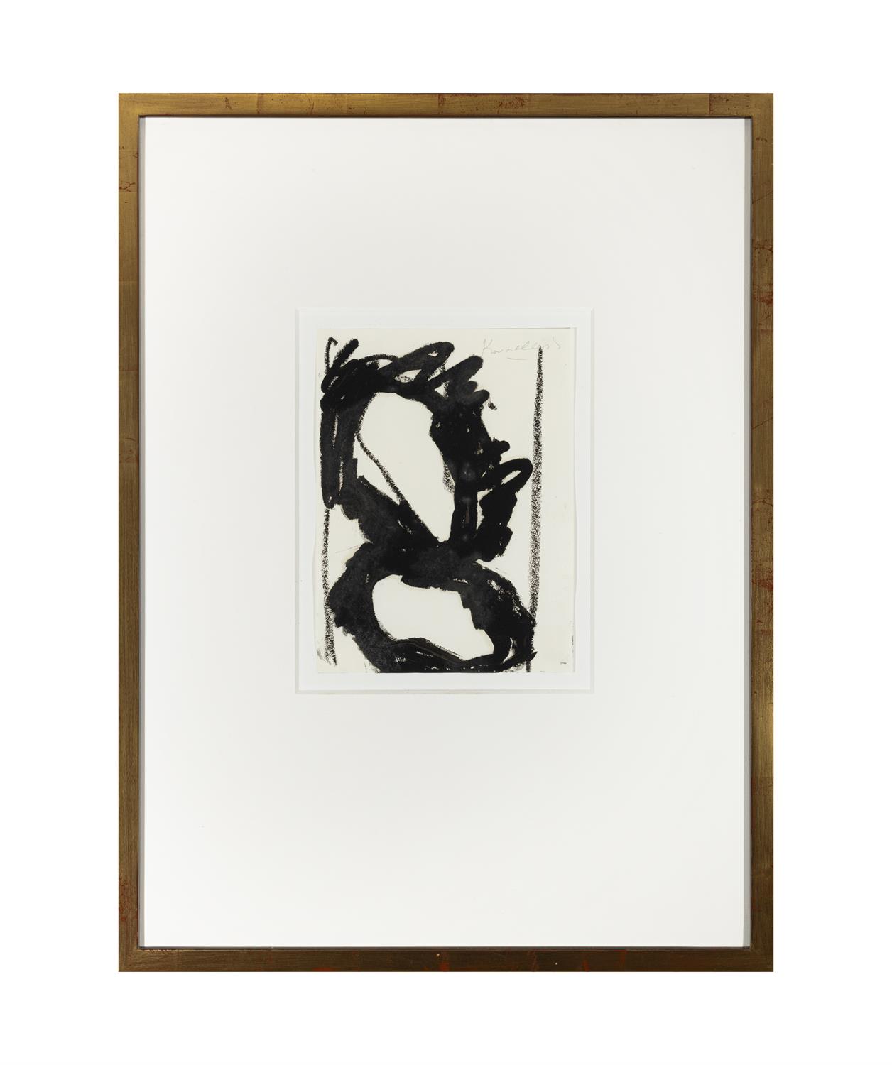 JANNIS KOUNELLIS (1936-2017) Senza Titob Tar and oil pastel on paper, 30 x - Image 2 of 4