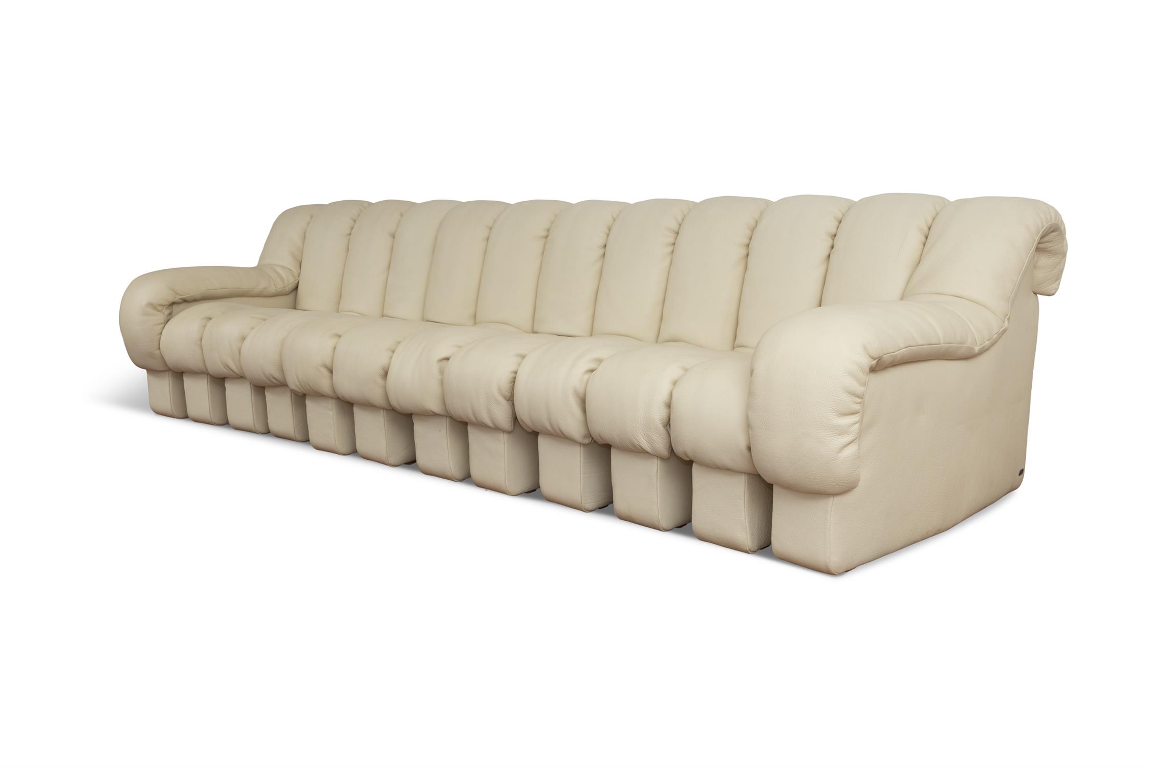 DE SEDE DS-600 modular sofa designed by Eleanora Peduzzi-Riva, Ueli Berger, Klaus Vogt and Heinz - Image 13 of 18