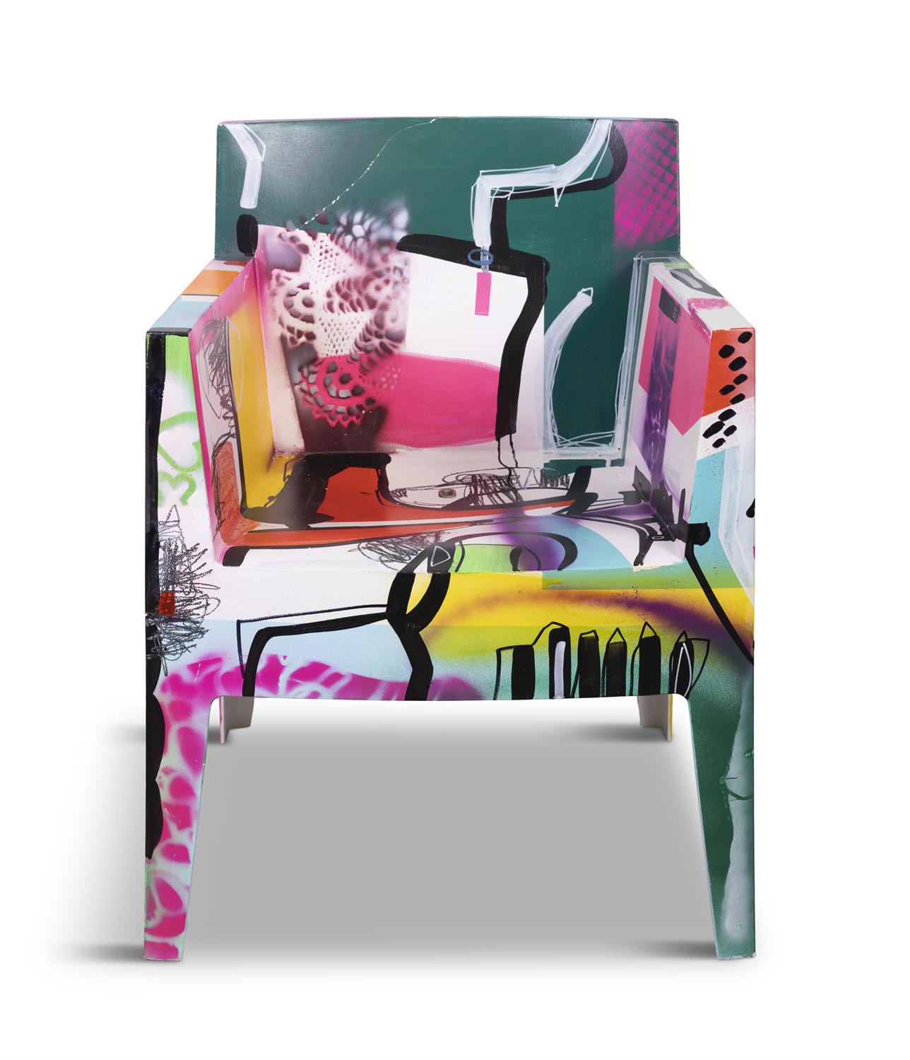 ***Withdrawn***JACK SORO X PHILIPPE STARCK An armchair designed by Philippe Starck for Driad - Image 5 of 5