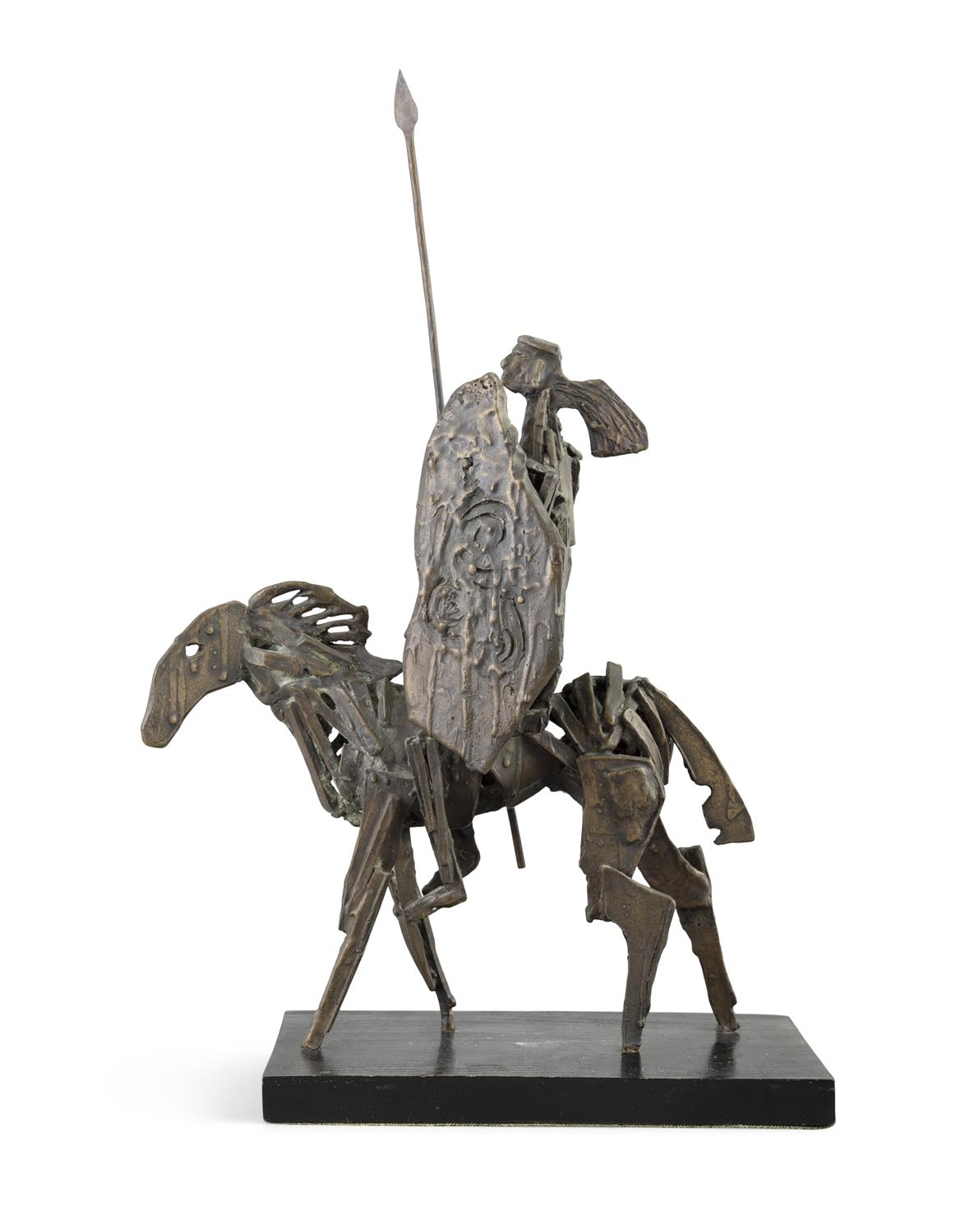 John Behan RHA (b. 1938) Cú Chulainn Bronze, 28 x 48cm(h) (11 x 19") Signed and dated 1974 - Image 2 of 5