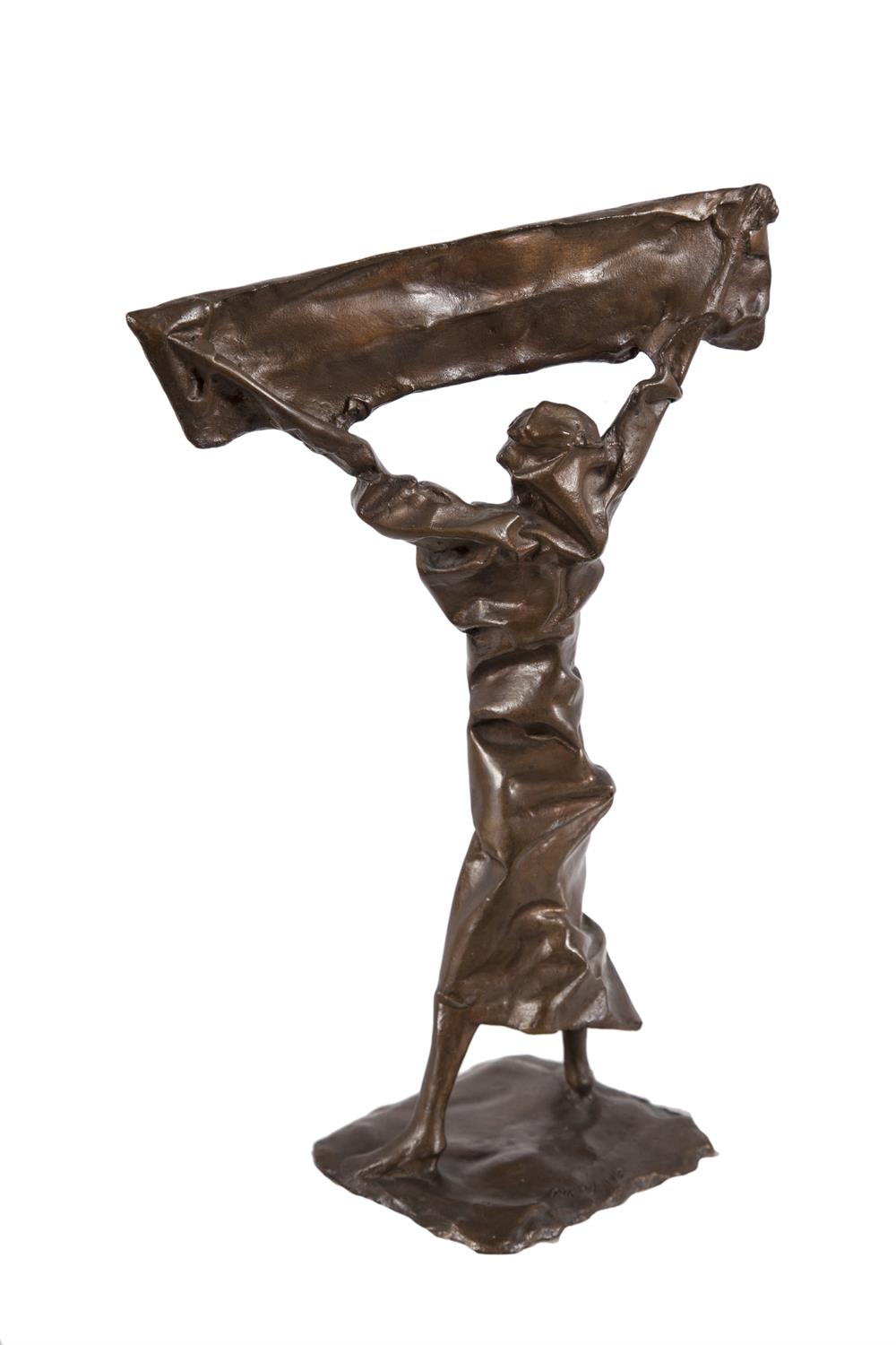 Frederick E. McWilliam HRUA RA (1909 - 1992) Forwards (1975) Bronze, 39 x 24 x 12cm (15¼ x 9½ x - Bild 2 aus 4