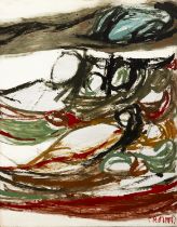William Crozier (1930-2011) Untitled Oil on board, 91 x 71.5cm (35¾ x