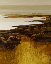 Arthur Armstrong RHA (1924 - 1996) West Cork Landscape Oil on canvas, 74.5 x 60cm (30 x