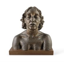 After Jacob Epstein (1880-1959) Bust of Kathleen Bronze, 40 x 25 x 42cm high (15¾ x 9¾ x 16½")