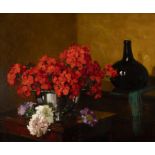 Herbert Davis Richter (1874 - 1955) Flower Piece Oil on canvas 50 x 60cm (19¾ x 23½") Signed