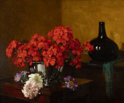 Herbert Davis Richter (1874 - 1955) Flower Piece Oil on canvas 50 x 60cm (19¾ x 23½") Signed