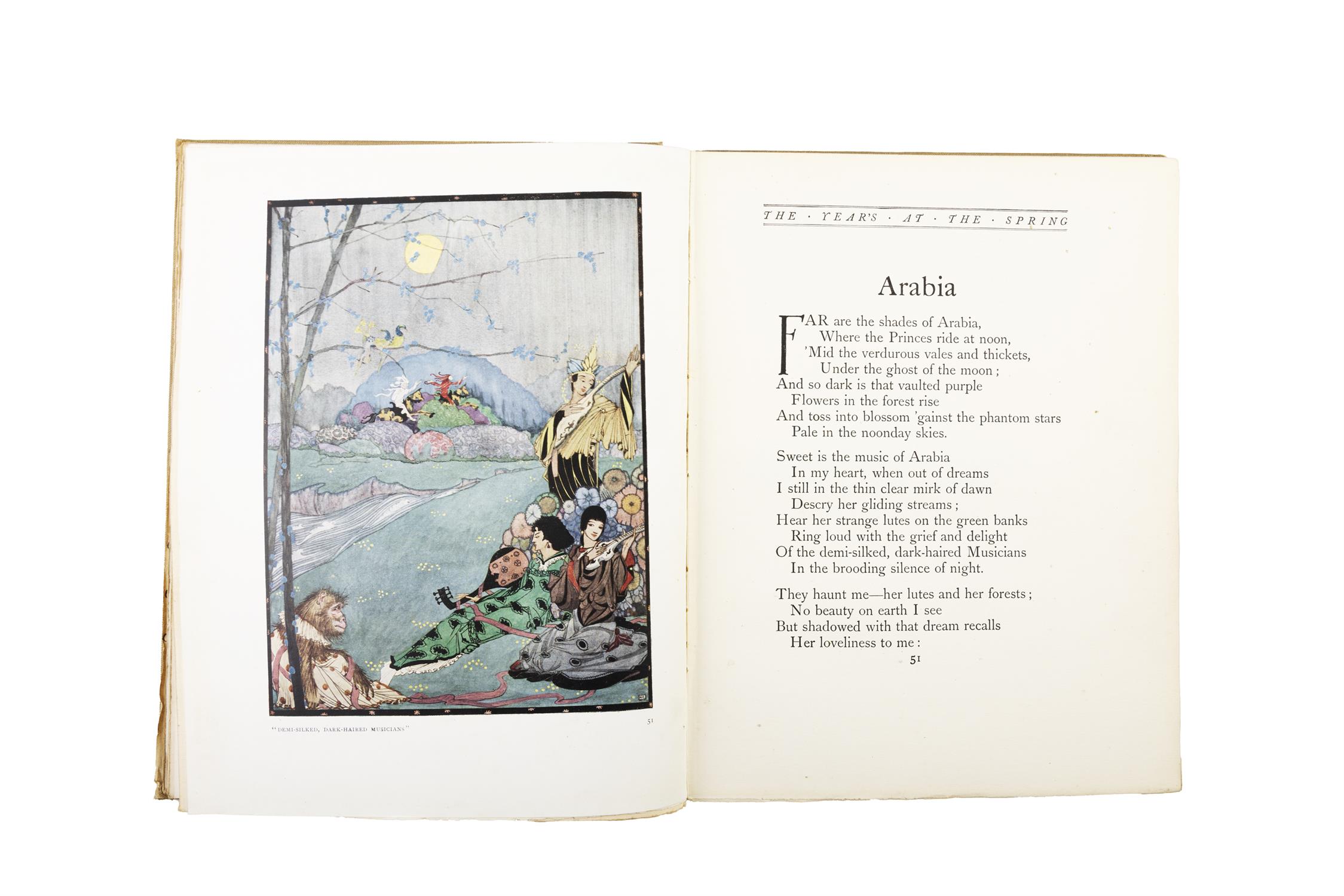 Harry Clarke RHA (Illus.) 'The Year's at the Spring' An Anthology of Recent Poetry compiled by - Image 2 of 3