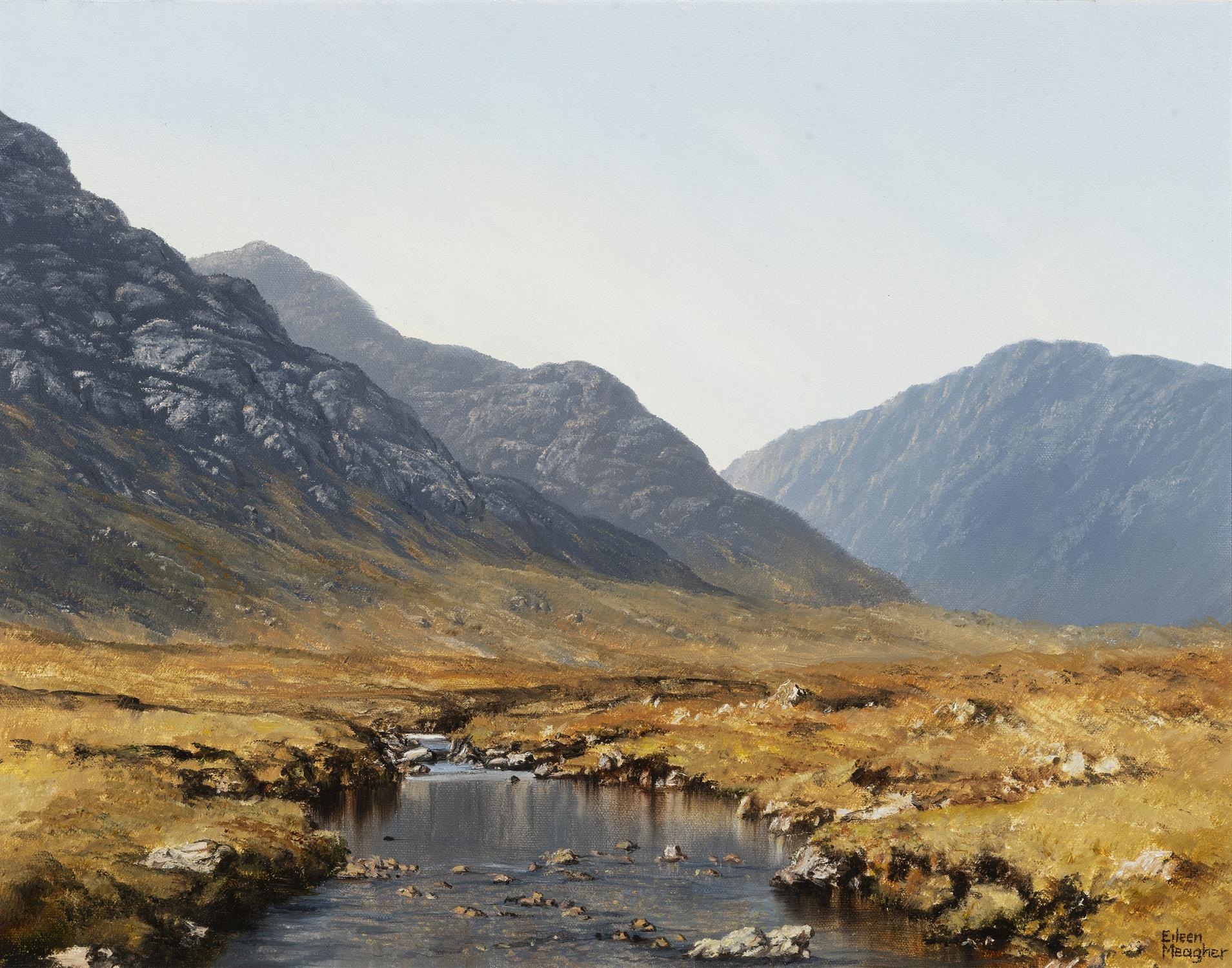 Eileen Meagher (b.1946) Connemara Landscape Oil on canvas, 40.5 x 50.7cm (16 x 20") Signed
