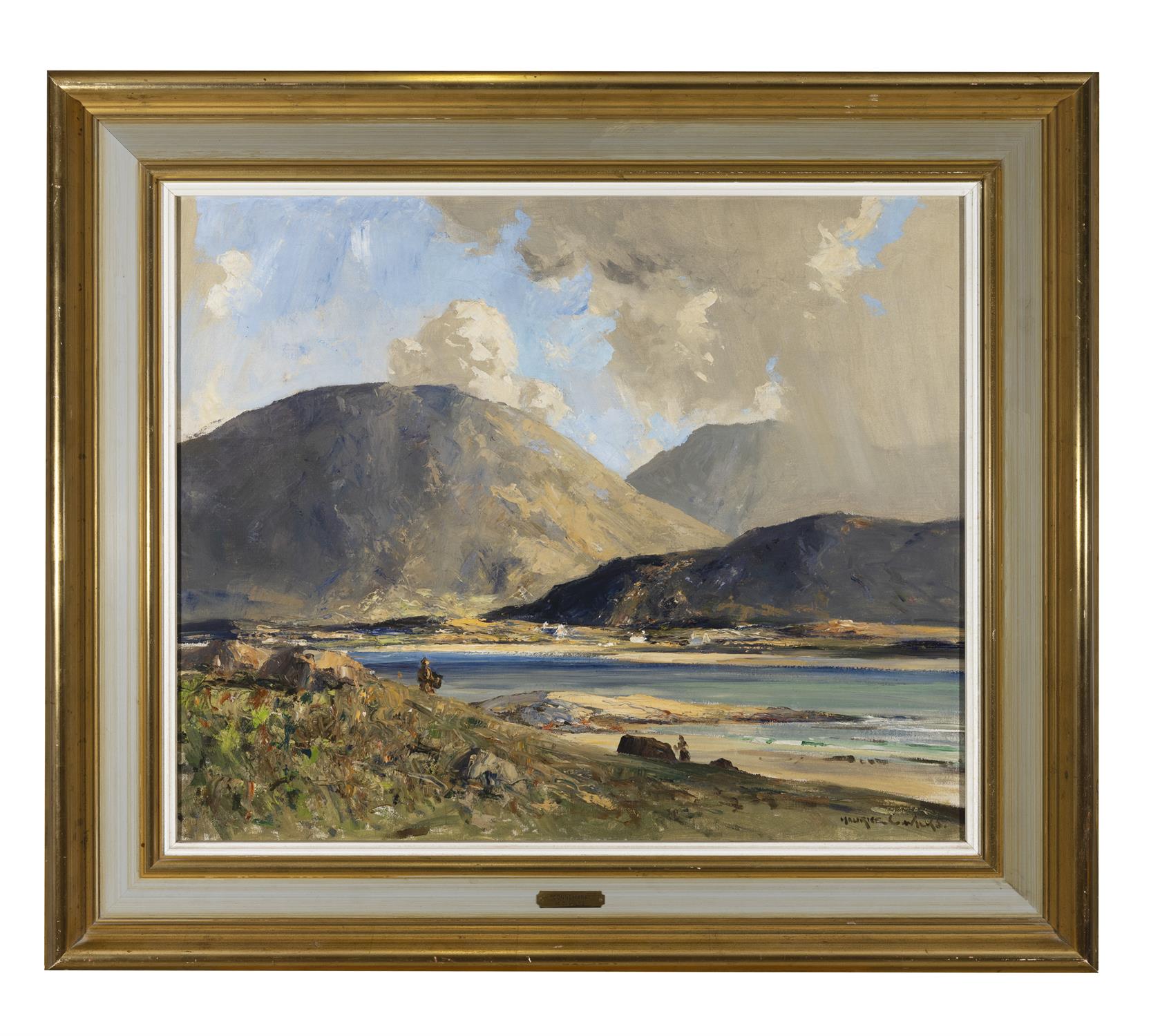 Maurice C. Wilks ARHA RUA (1911-1984) Connemara Oil on canvas, 49 x 60cm, (19¼ x 23¾") Signed - Image 2 of 7