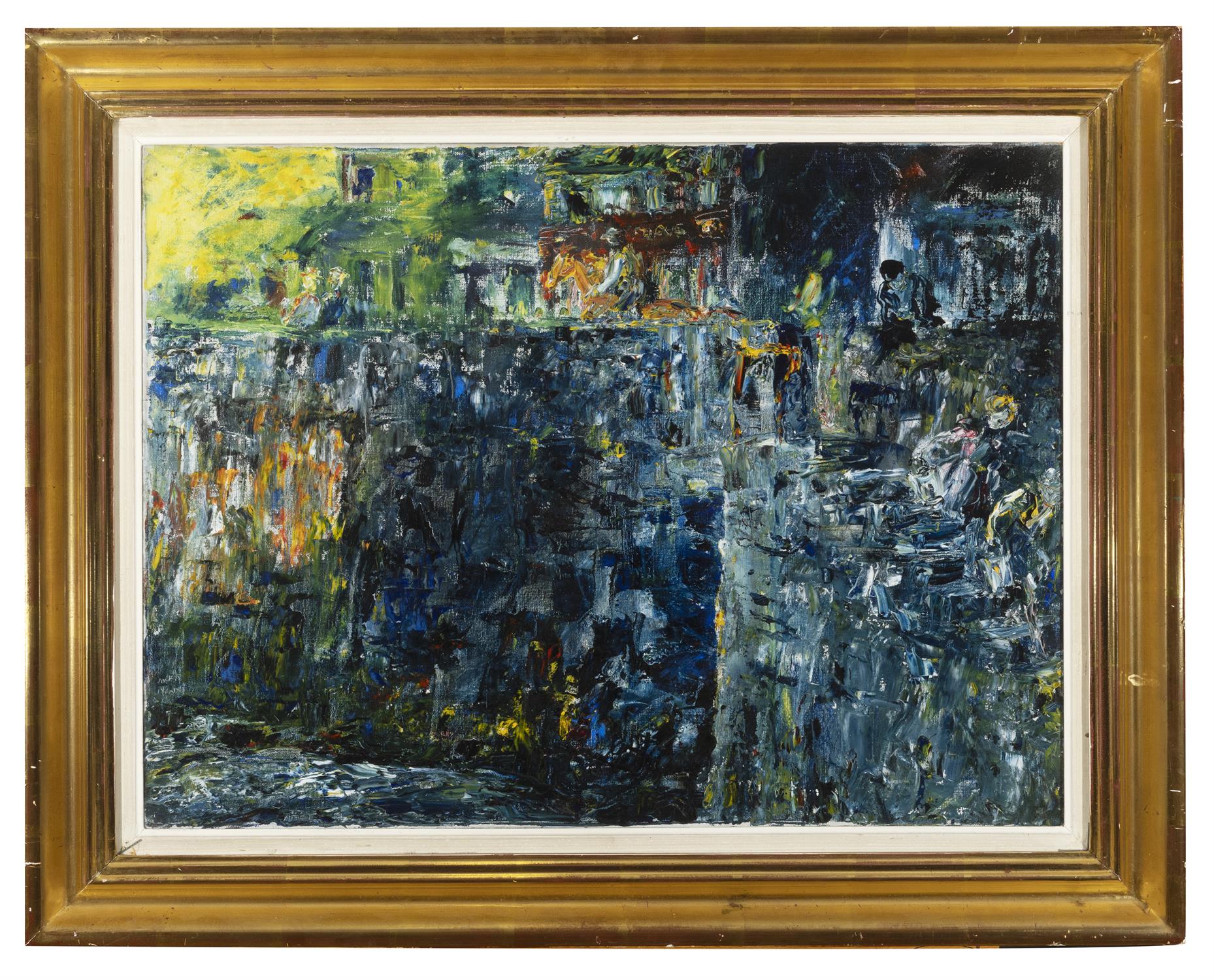 Jack Butler Yeats RHA (1871 – 1957) The Water Steps (1947) Oil on canvas, 45.7 x 60. - Image 2 of 3