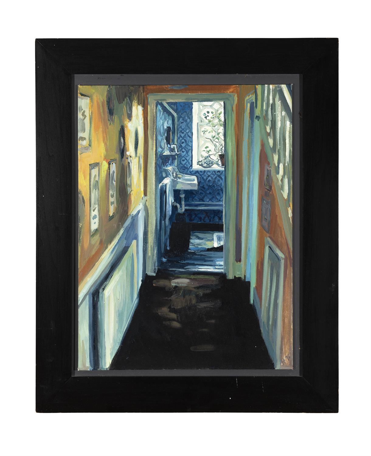 Hector McDonnell RUA (b.1947) Corridor at Leixlip - 1996 Oil on board, 40 x 30cm (15¾ x 11¾") - Bild 2 aus 4