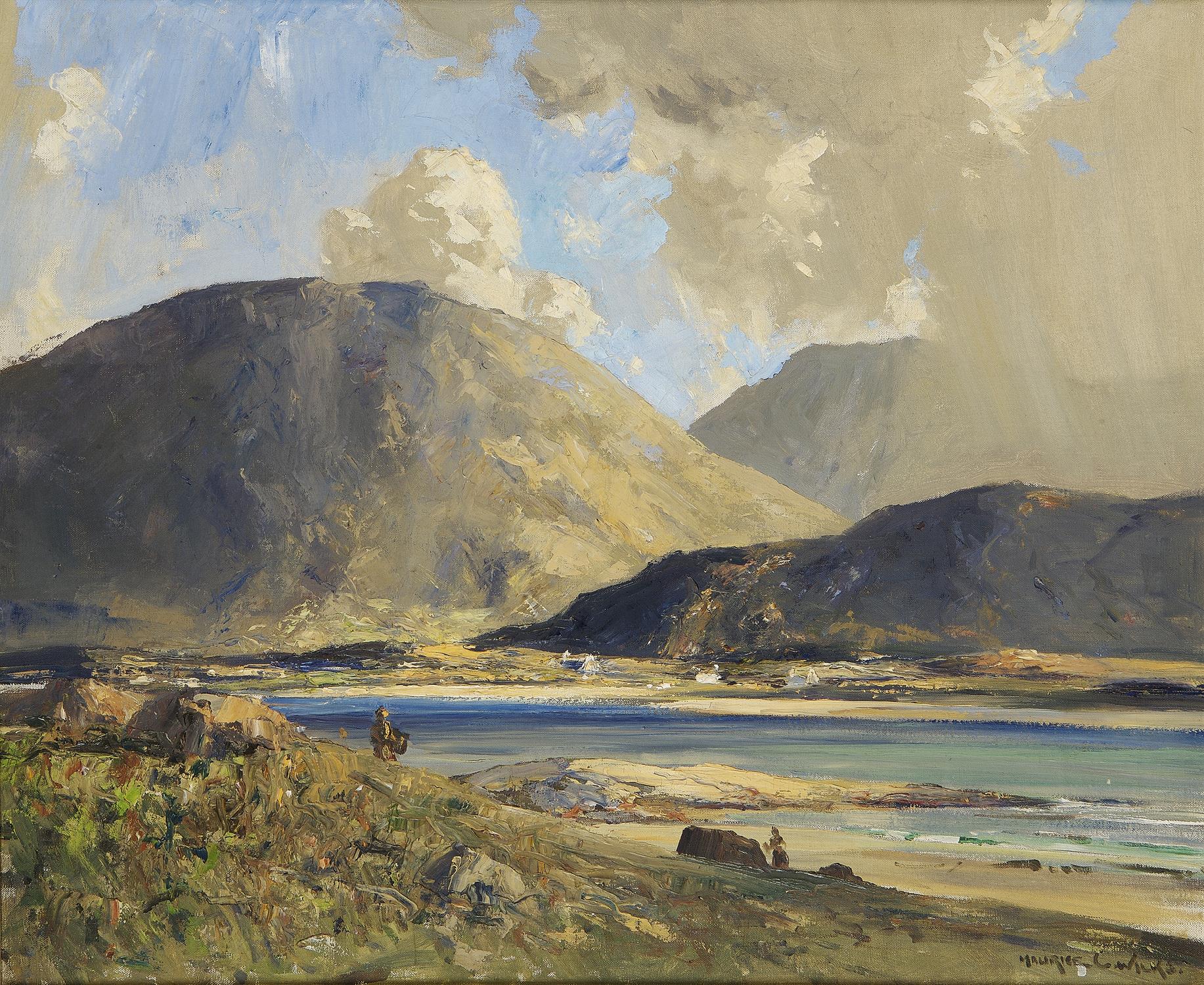 Maurice C. Wilks ARHA RUA (1911-1984) Connemara Oil on canvas, 49 x 60cm, (19¼ x 23¾") Signed - Image 6 of 7