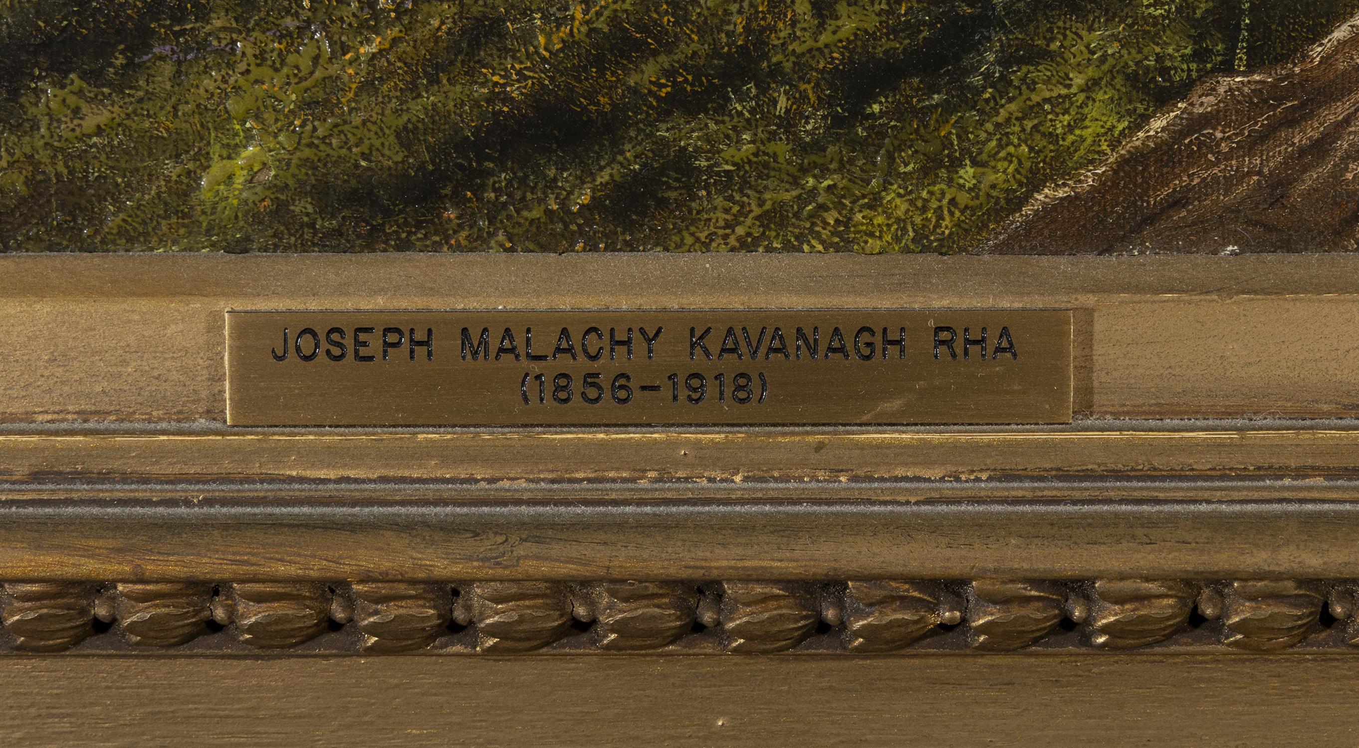 Joseph Malachy Kavanagh RHA (1856-1918) The Baily Lighthouse Oil on canvas, 37. - Image 3 of 4