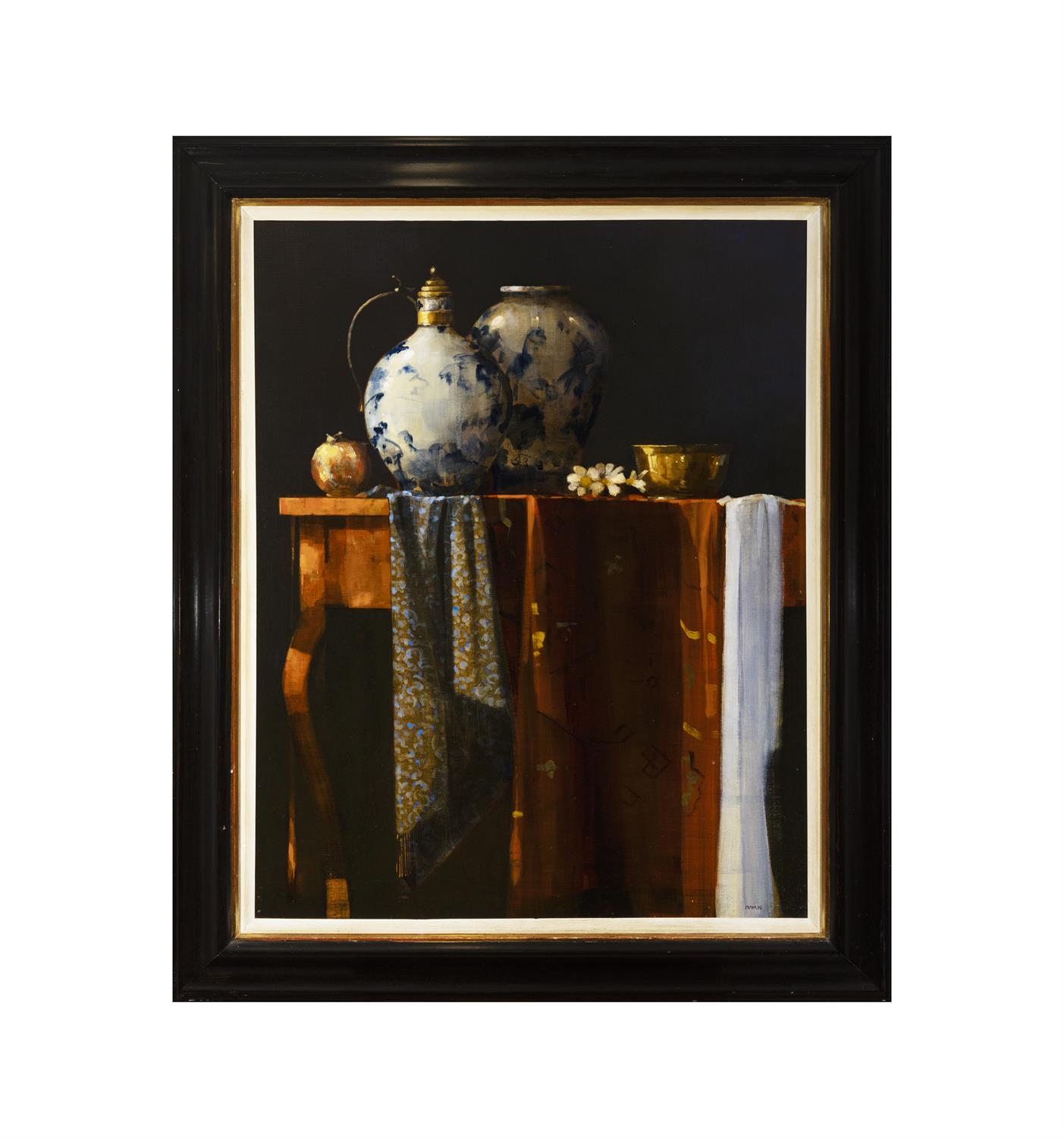 Martin Mooney (b.1960) Still Life Oil on canvas, 90 x 71cm (35½ x 28") Signed and dated - Image 2 of 4