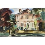 Norah McGuinness (1901-1980) The Urn at Newtown Park House Watercolour, 30 x 46cm (11¾ x