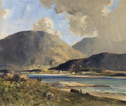 Maurice C. Wilks ARHA RUA (1911-1984) Connemara Oil on canvas, 49 x 60cm, (19¼ x 23¾") Signed
