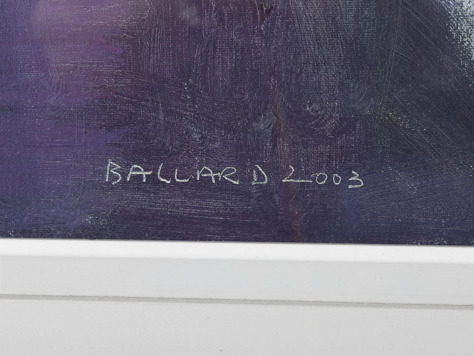 Brian Ballard (b. 1943) Still Life Study with Clock in a Mirror Oil on canvas, 60. - Image 3 of 5