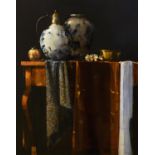 Martin Mooney (b.1960) Still Life Oil on canvas, 90 x 71cm (35½ x 28") Signed and dated