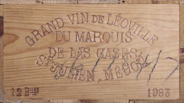 CHATEAU LEOVILLE LAS CASES, CLOS DU MARQUIS Saint-Julien, France 1983 12 bottles owc