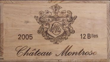 CHATEAU MONTROSE Saint-Estephe, France, 2005 12 bottles owc