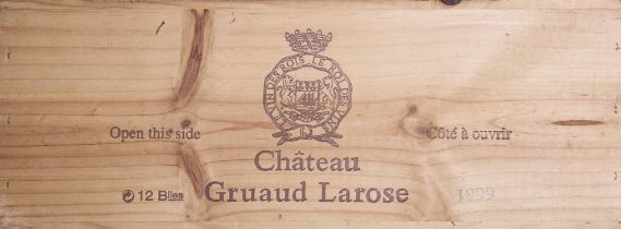 CHATEAU GRUAUD-LAROSE Saint-Julien, France 1999 12 bottles owc