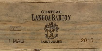 CHATEAU LANGOA-BARTON Saint-Julien, France 2015 1 Magnum owc