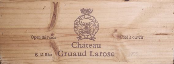 CHATEAU GRUAUD-LAROSE, 1999 Saint-Julien, France 12 bottles owc